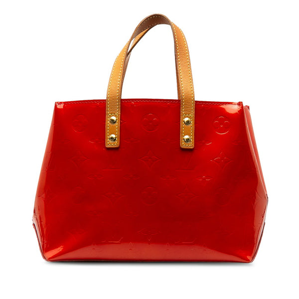 ルイ ヴィトン モノグラム モノグラム ヴェルニ リードPM ハンドバッグ M91088 ルージュ レッド PVC レディース LOUIS VUITTON 【中古】
