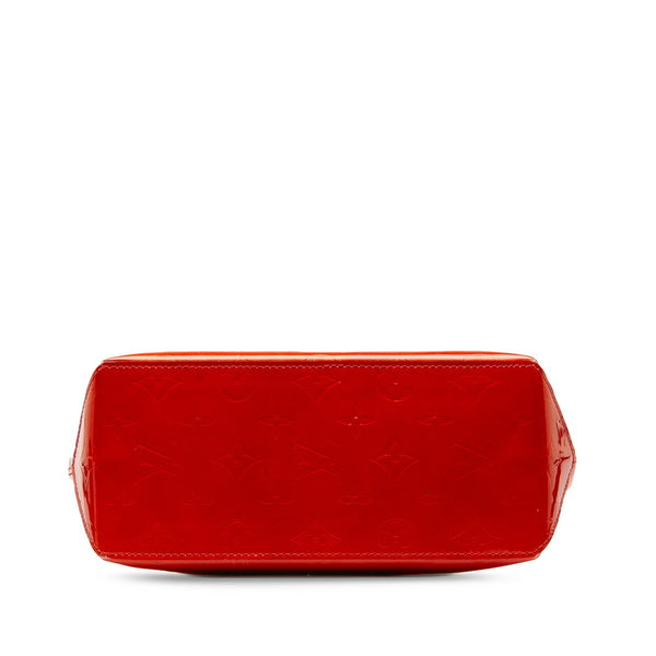 ルイ ヴィトン モノグラム モノグラム ヴェルニ リードPM ハンドバッグ M91088 ルージュ レッド PVC レディース LOUIS VUITTON 【中古】
