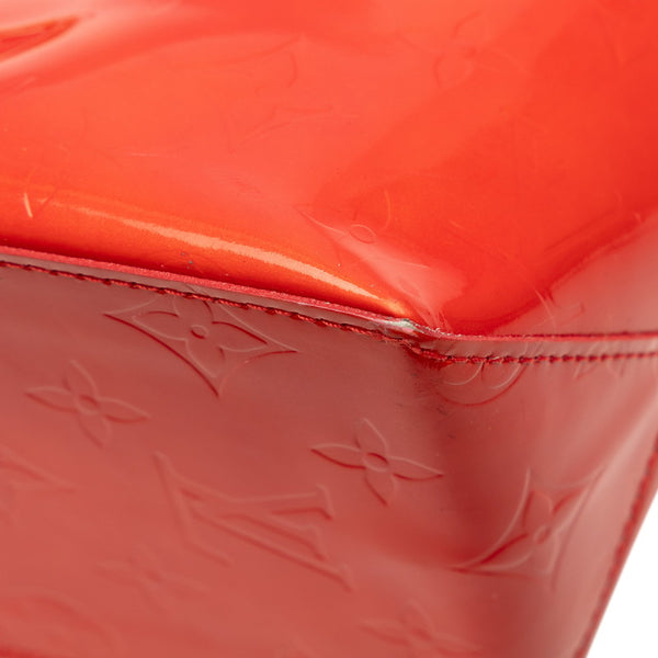 ルイ ヴィトン モノグラム モノグラム ヴェルニ リードPM ハンドバッグ M91088 ルージュ レッド PVC レディース LOUIS VUITTON 【中古】