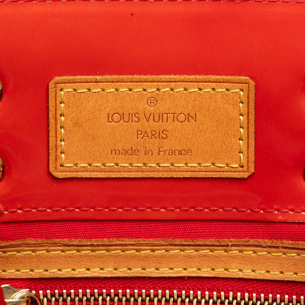 ルイ ヴィトン モノグラム モノグラム ヴェルニ リードPM ハンドバッグ M91088 ルージュ レッド PVC レディース LOUIS VUITTON 【中古】