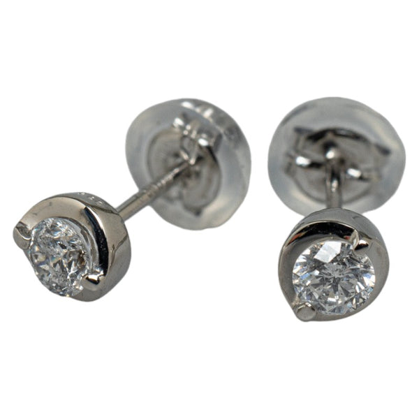 K18YG イエローゴールド ダイヤ1.02ct ピアス レディース 【中古】