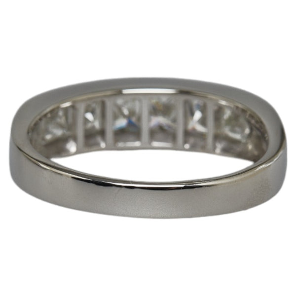 Pt900 プラチナ ダイヤ1.50ct プリンセスカット リング 指輪 レディース 12.5号 【中古】