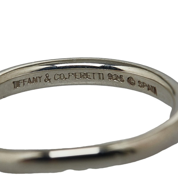 ティファニー カーブド バンド リング 指輪 SV925 シルバー レディース TIFFANY&Co. 【中古】