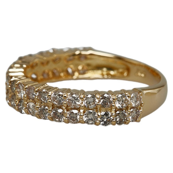 K18YG イエローゴールド ダイヤ1.00ct リング 指輪 レディース 12号 【中古】