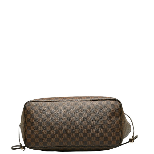 ルイ ヴィトン ダミエ ネヴァーフルGM トートバッグ N41357 ブラウン PVC レザー レディース LOUIS VUITTON 【中古】