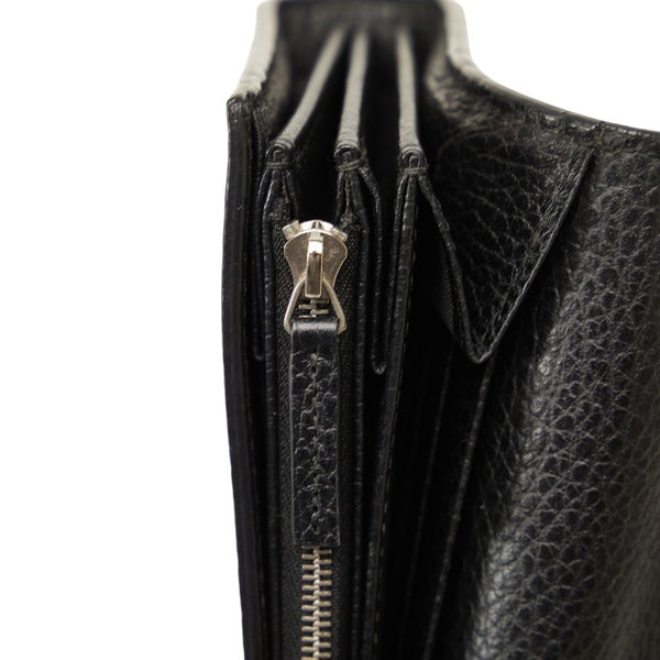 グッチ ディオニュソス 斜め掛け チェーン ショルダーバッグ ウォレット 401231 ブラック レザー レディース GUCCI 【中古】