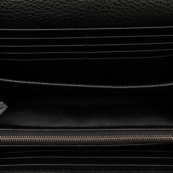 グッチ ディオニュソス 斜め掛け チェーン ショルダーバッグ ウォレット 401231 ブラック レザー レディース GUCCI 【中古】