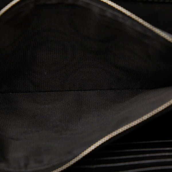 グッチ ディオニュソス 斜め掛け チェーン ショルダーバッグ ウォレット 401231 ブラック レザー レディース GUCCI 【中古】