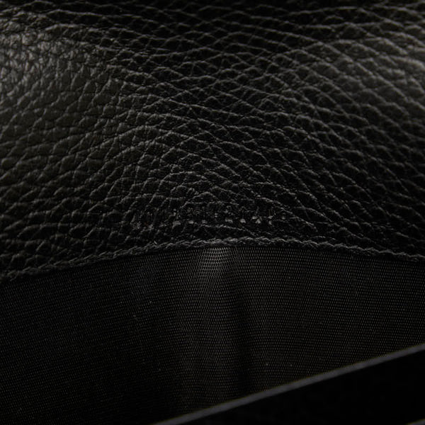 グッチ ディオニュソス 斜め掛け チェーン ショルダーバッグ ウォレット 401231 ブラック レザー レディース GUCCI 【中古】