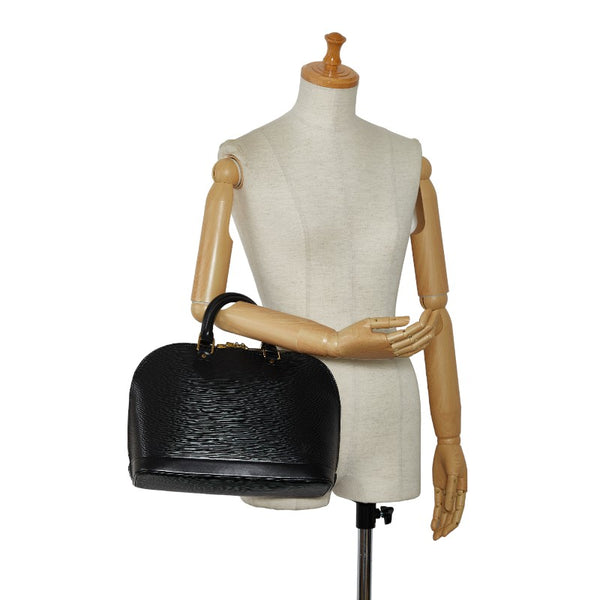ルイ ヴィトン エピ アルマ ハンドバッグ M52142 ノワール ブラック レザー レディース LOUIS VUITTON 【中古】
