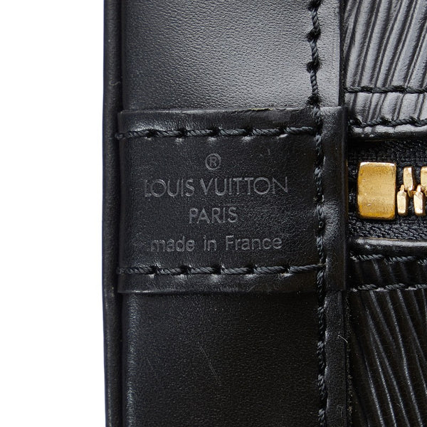 ルイ ヴィトン エピ アルマ ハンドバッグ M52142 ノワール ブラック レザー レディース LOUIS VUITTON 【中古】