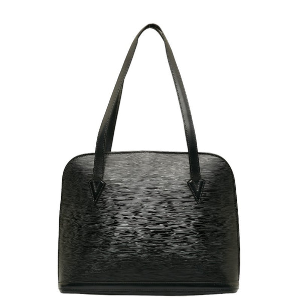 ルイ ヴィトン エピ リュサック トートバッグ ショルダーバッグ  M52282 ノワール ブラック レザー レディース LOUIS VUITTON 【中古】