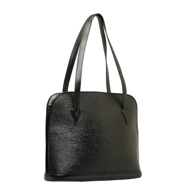 ルイ ヴィトン エピ リュサック トートバッグ ショルダーバッグ  M52282 ノワール ブラック レザー レディース LOUIS VUITTON 【中古】