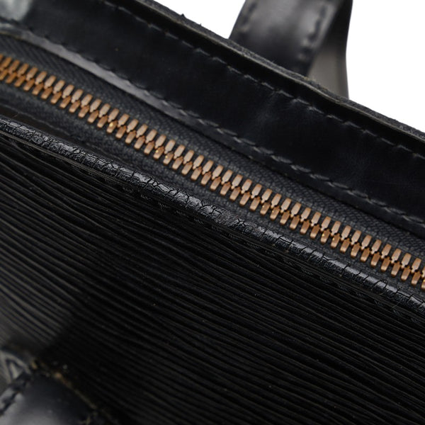ルイ ヴィトン エピ リュサック トートバッグ ショルダーバッグ  M52282 ノワール ブラック レザー レディース LOUIS VUITTON 【中古】