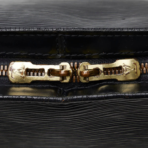 ルイ ヴィトン エピ リュサック トートバッグ ショルダーバッグ  M52282 ノワール ブラック レザー レディース LOUIS VUITTON 【中古】