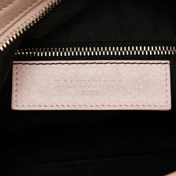 バレンシアガ ジャイアントタウン ハンドバッグ ショルダーバッグ 2WAY 285434 ピンク レザー レディース BALENCIAGA 【中古】