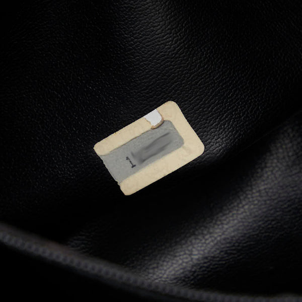 シャネル マトラッセ チェーン ショルダーバッグ ブラック レザー レディース CHANEL 【中古】