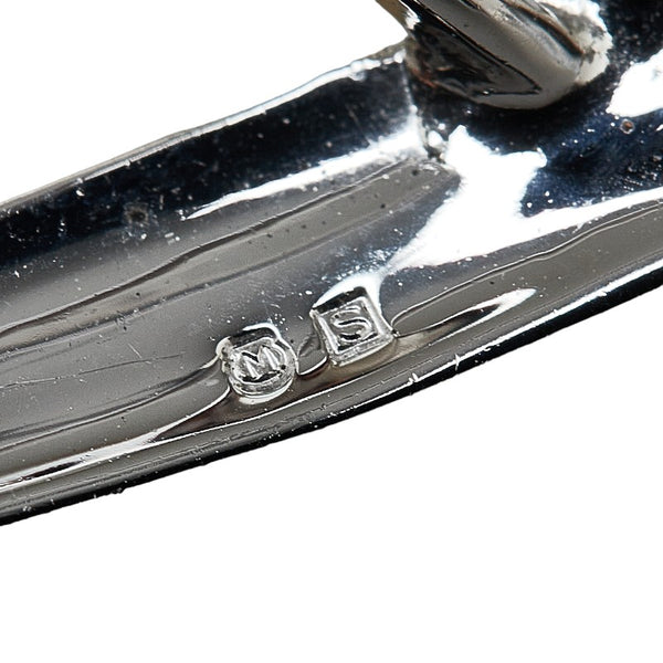 ミキモト パール 音符 モチーフ ブローチ スターリングシルバー レディース MIKIMOTO 【中古】