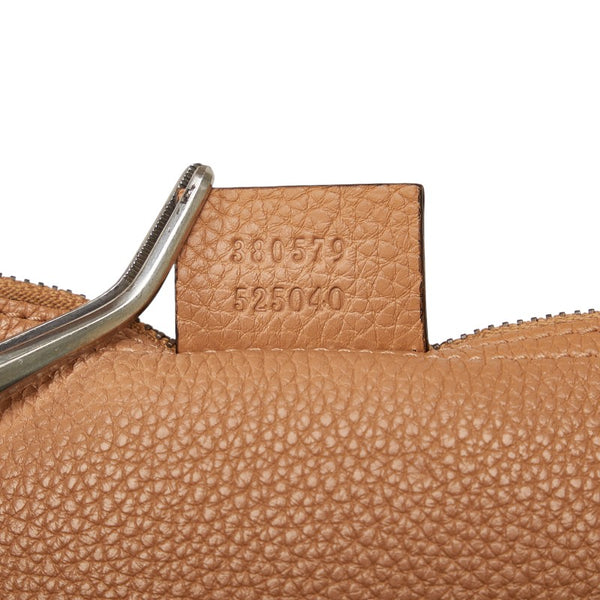 グッチ ニュージャッキー 斜め掛け ショルダーバッグ 380579 ベージュ レザー レディース GUCCI 【中古】