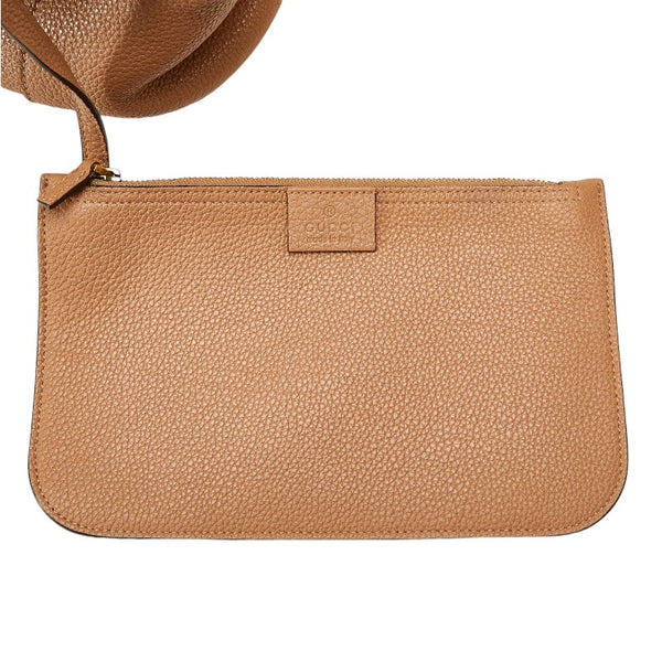 グッチ ニュージャッキー 斜め掛け ショルダーバッグ 380579 ベージュ レザー レディース GUCCI 【中古】