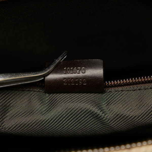 グッチ GGスプリーム ボストンバッグ トラベルバッグ 旅行用バッグ 101670 ベージュ ブラウン PVC レザー レディース GUCCI 【中古】