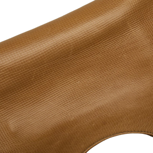 グッチ ウッド ワンショルダー 106237 ベージュ レザー レディース GUCCI 【中古】