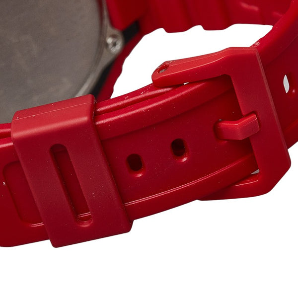 ジーショック カシオ 腕時計 GA-2100-4AJF クオーツ レッド文字盤 合成樹脂 ラバー メンズ G-SHOCK 【中古】