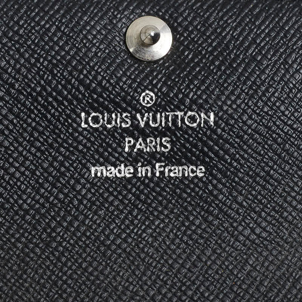ルイ ヴィトン ダミエ グラフィット ミュルティクレ6 キーケース N62662 ブラック PVC レザー レディース LOUIS VUITTON 【中古】