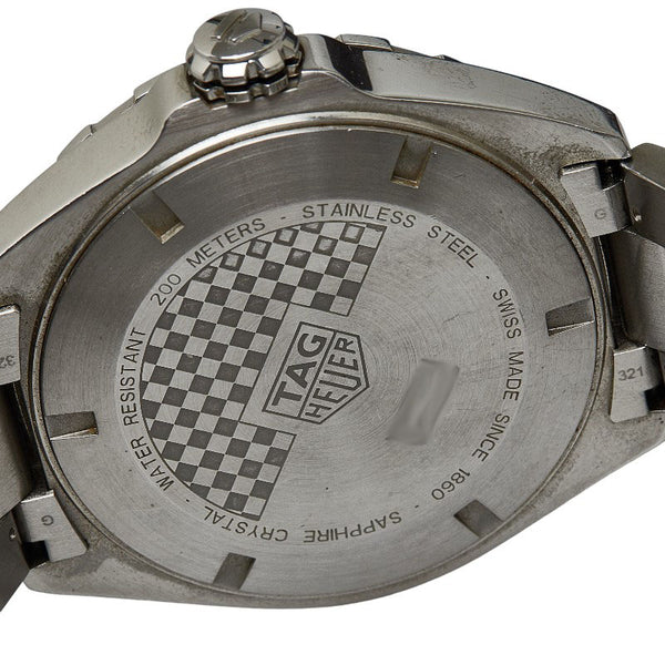タグホイヤー フォーミュラ1 キャリバー6 腕時計 WAZ2014 自動巻き ブルー文字盤 ステンレススチール メンズ TAG HEUER 【中古】