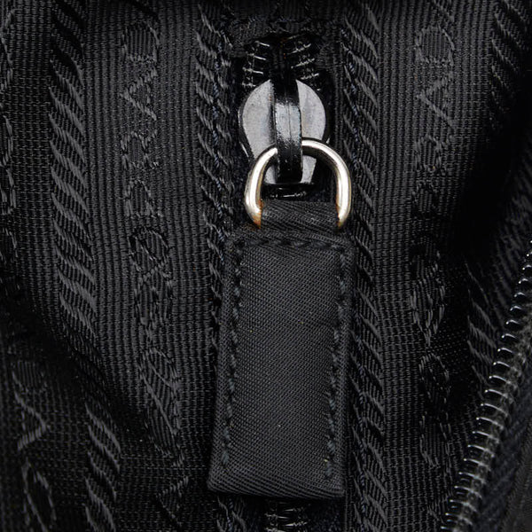 プラダ ワンショルダーバッグ ハンドバッグ ブラック ナイロン レディース PRADA 【中古】