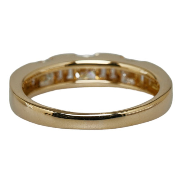 K18YG イエローゴールド ダイヤ1.23ct リング 指輪 レディース 14号 【中古】