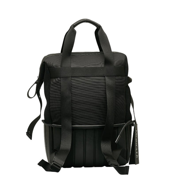 モンクレール クレイググリーン リュック バックパック ブラック ナイロン レザー レディース MONCLER 【中古】