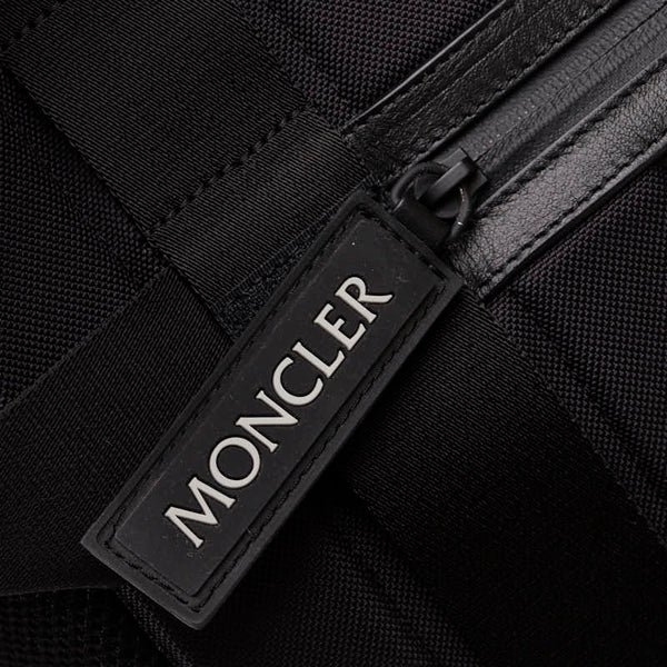 モンクレール クレイググリーン リュック バックパック ブラック ナイロン レザー レディース MONCLER 【中古】