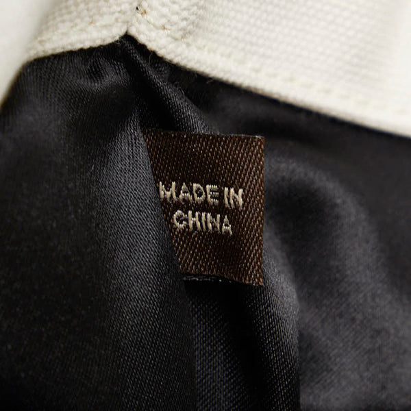 コーチ POPPY ポピー ビジュー トートバッグ 14718 ホワイト マルチカラー キャンバス パテントレザー レディース COACH 【中古】