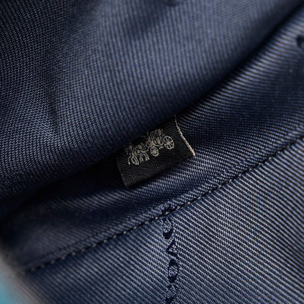 コーチ リーグ ショルダーバッグ ボディバッグ メッセンジャーバッグ C9157 ブルー レザー ナイロン メンズ COACH 【中古】