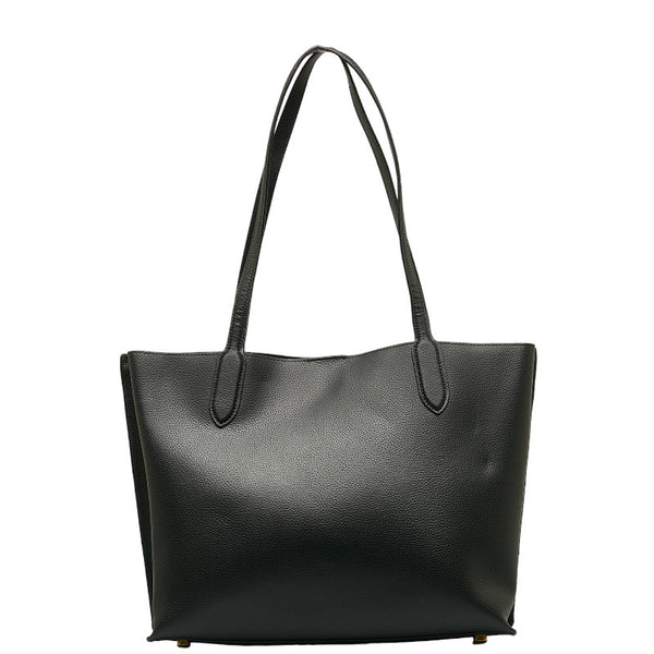 コーチ ウィロウ トートバッグ C0689 ブラック  レザー レディース COACH 【中古】