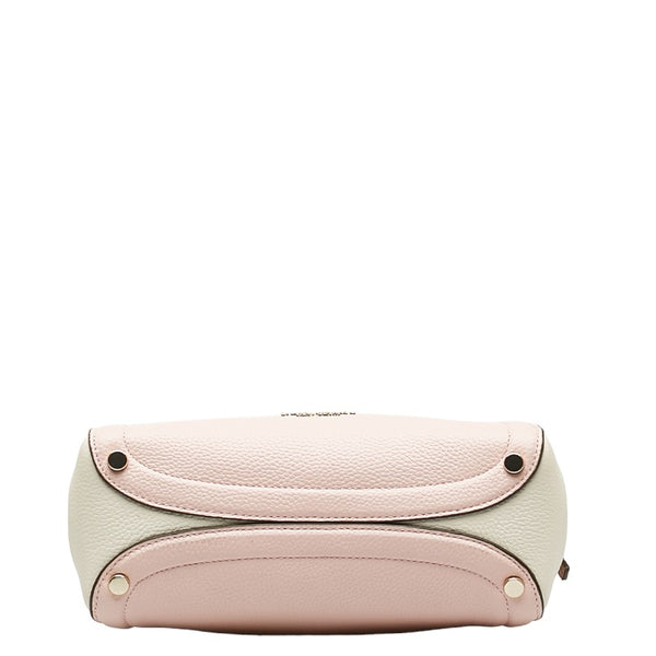 ケイトスペード ハンドバッグ ショルダーバッグ 2WAY PXR00438 0018 969 ピンク ホワイト レザー レディース Kate Spade 【中古】