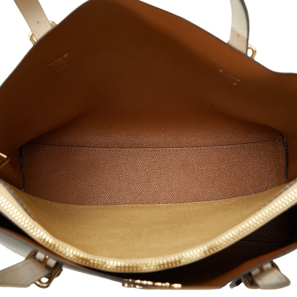 コーチ モリー ハンドバッグ ショルダーバッグ 2WAY C4084 ホワイト レザー レディース COACH 【中古】