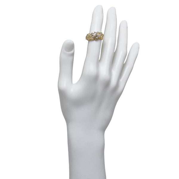 K18YG イエローゴールド ダイヤ1.00ct リング 指輪 レディース 11.5号 【中古】