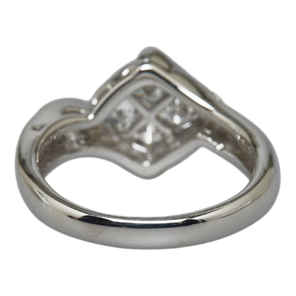 Pt900 プラチナ ダイヤ1.00ct リング 指輪 レディース 13号 【中古】