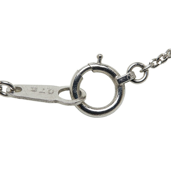 Pt900 プラチナ Pt850 プラチナ ダイヤ0.70ct ネックレス レディース 【中古】