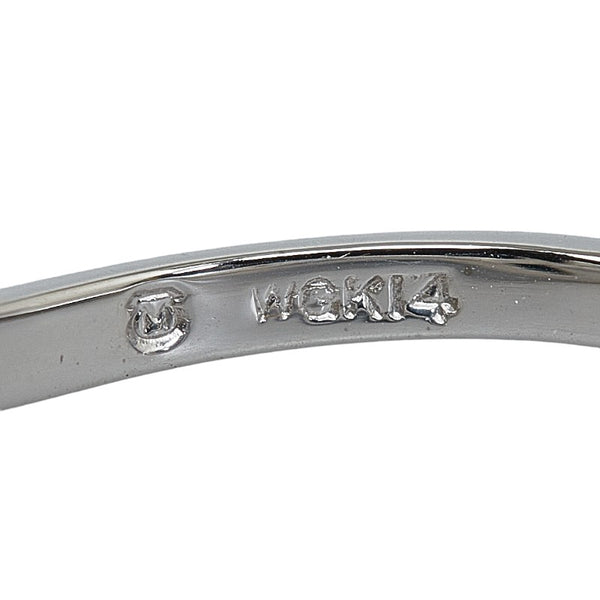 ミキモト K14WG ホワイトゴールド アコヤパール7.5mm リング 指輪 レディース MIKIMOTO 10号 【中古】