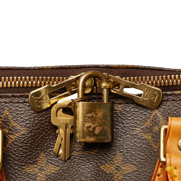 ルイ ヴィトン モノグラム アルマ ハンドバッグ M51130 ブラウン PVC レザー レディース LOUIS VUITTON 【中古】