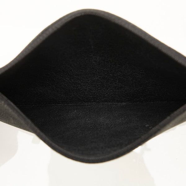 シャネル カメリア チェーン ショルダーバッグ ブラック グリーン レザー ヌバック レディース CHANEL 【中古】