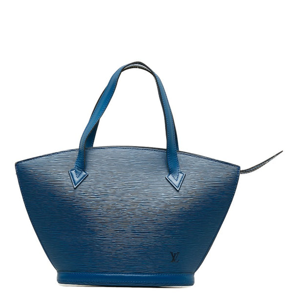 ルイ ヴィトン エピ サンジャック ハンドバッグ M52275 トレドブルー レザー レディース LOUIS VUITTON 【中古】
