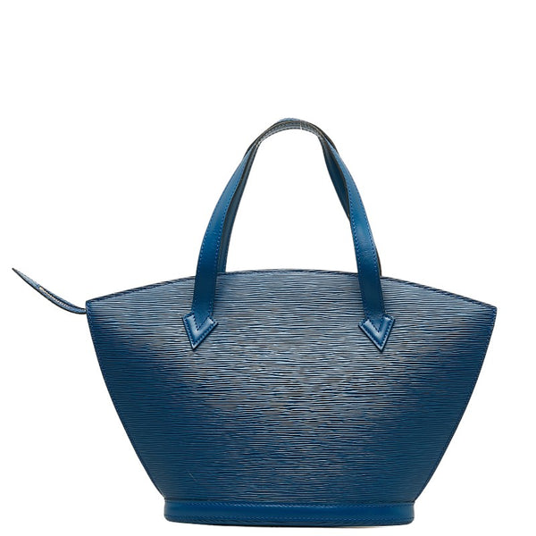 ルイ ヴィトン エピ サンジャック ハンドバッグ M52275 トレドブルー レザー レディース LOUIS VUITTON 【中古】