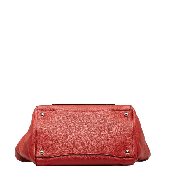 プラダ ハンドバッグ ショルダーバッグ 2WAY BN2795 レッド レザー レディース PRADA 【中古】
