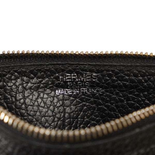 エルメス ドゴンGM 長財布 ロングウォレット ブラック トゴ メンズ HERMES 【中古】