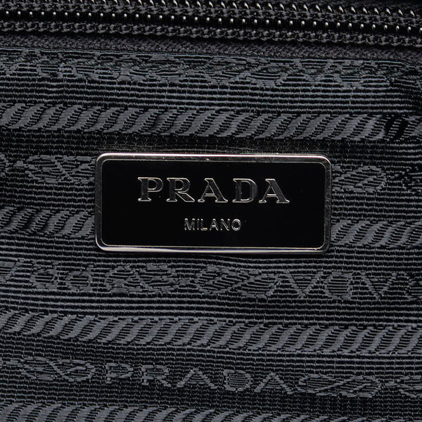 プラダ 斜め掛け ショルダーバッグ BT0740 カーキ ナイロン レザー レディース PRADA 【中古】
