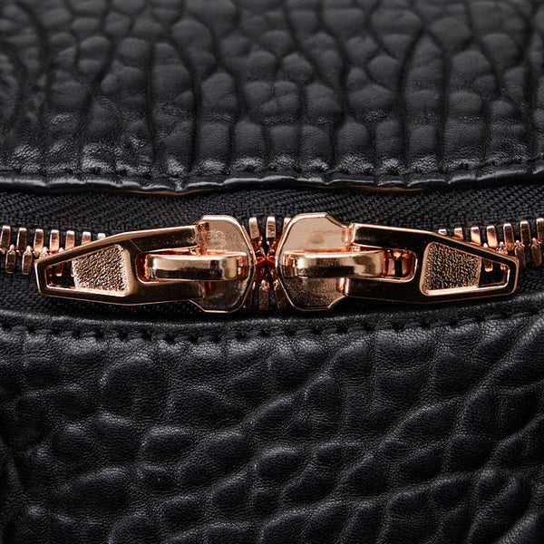 アレキサンダーワン ロッキー スタッズ ミニボストンバッグ ハンドバッグ ショルダーバッグ 2WAY ブラック レザー レディース Alexander Wang 【中古】
